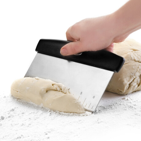 Rasqueta Raspador de Acero Inoxidable Negro 16 cm Rasqueta Raspador de Acero Inoxidable Negro 16 cm