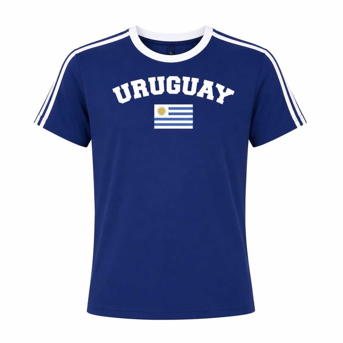 CAMISETA BANDERA UY AZUL CE-BANUY-04 TALLE M - AZUL 