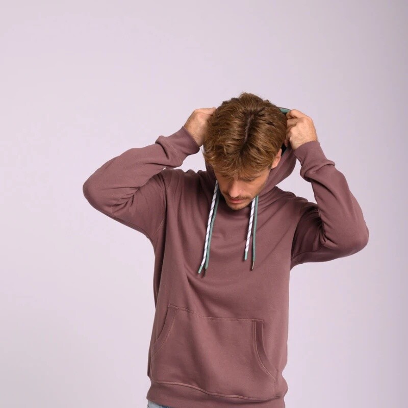 Buzo Hombre Cang.Alg.C/Fepl.C/Estam.Canva S-XXL Bordo