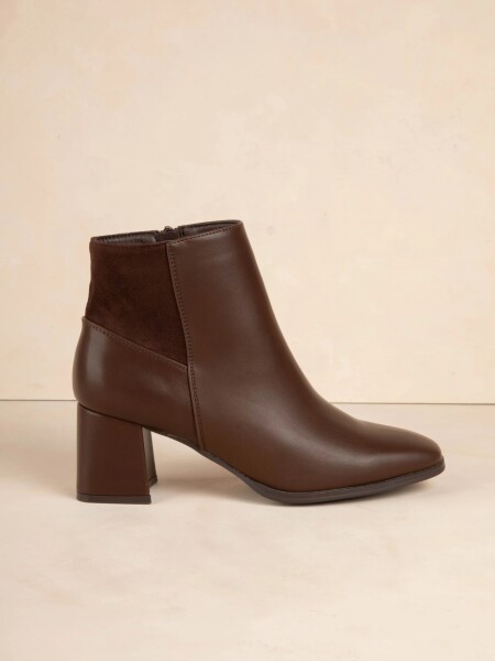 BOTA ALLIE MANILAS CHOCOLATE