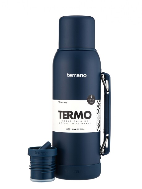 Termo Premium 1lt. Con base de Silicona Azul Opaco
