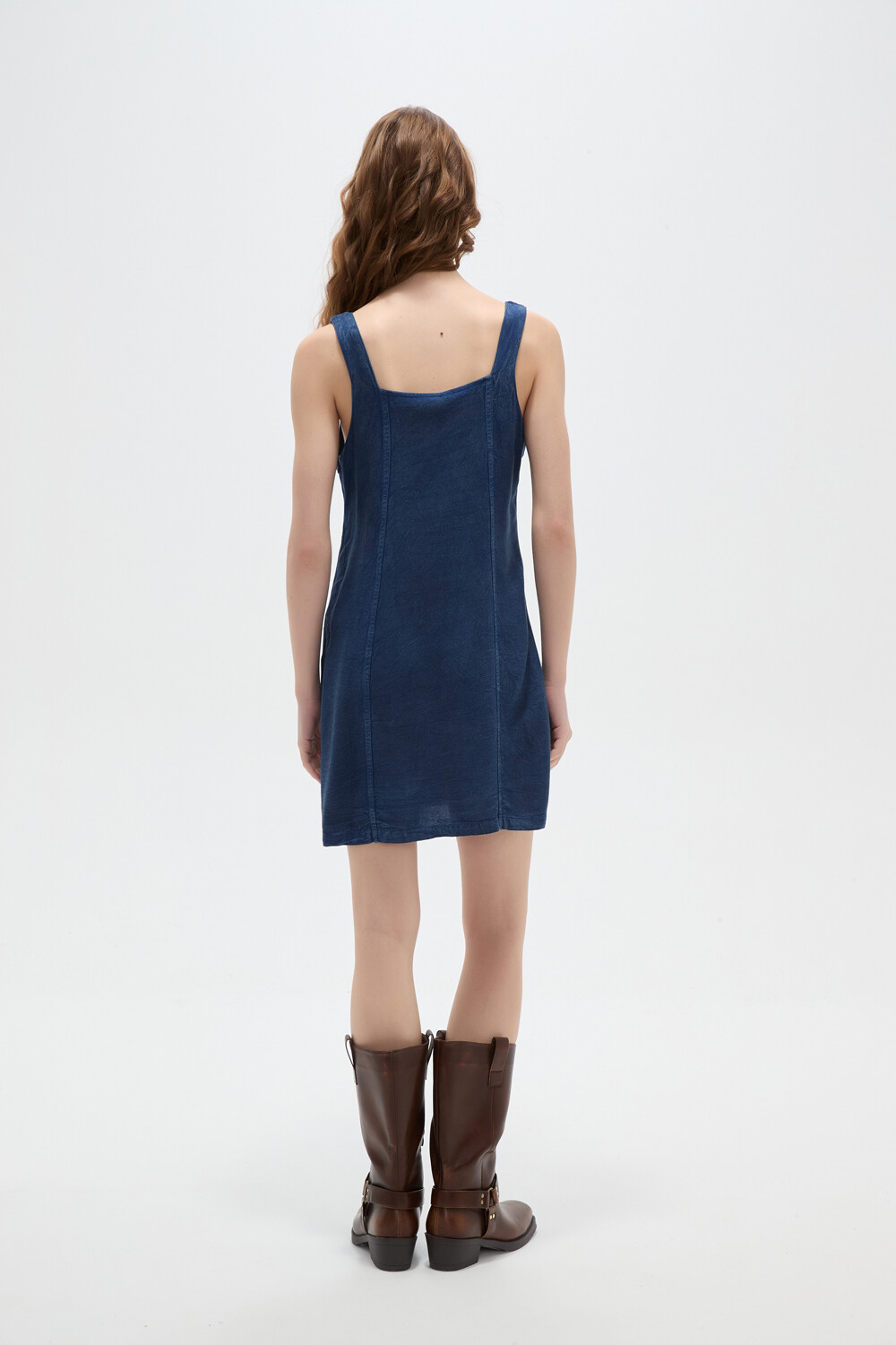Vestido Pacana Azul Indigo