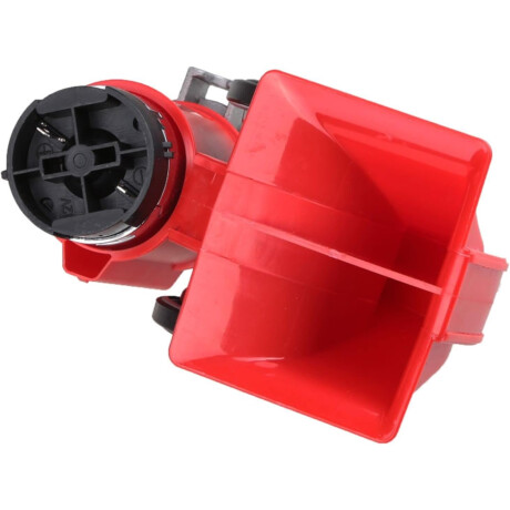 BOCINA SIRENA - 12V AIRE DOBLE ROJA 139 DECIBELES - BOCINA SIRENA - 12V AIRE DOBLE ROJA 139 DECIBELES -