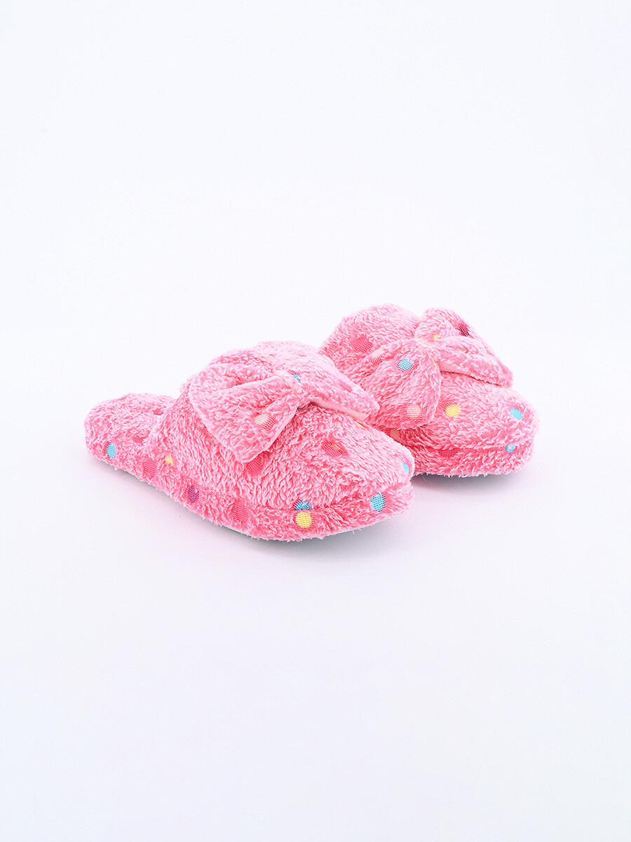 PANTUFLA MOÑA - ROSADO 