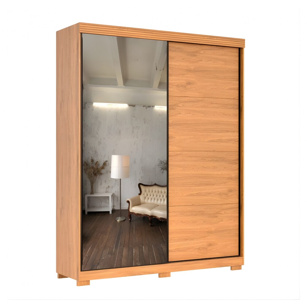 Ropero 2 puertas corredizas Doble Cara Sierra - Moderna Ropero 2 puertas corredizas Doble Cara Sierra - Moderna