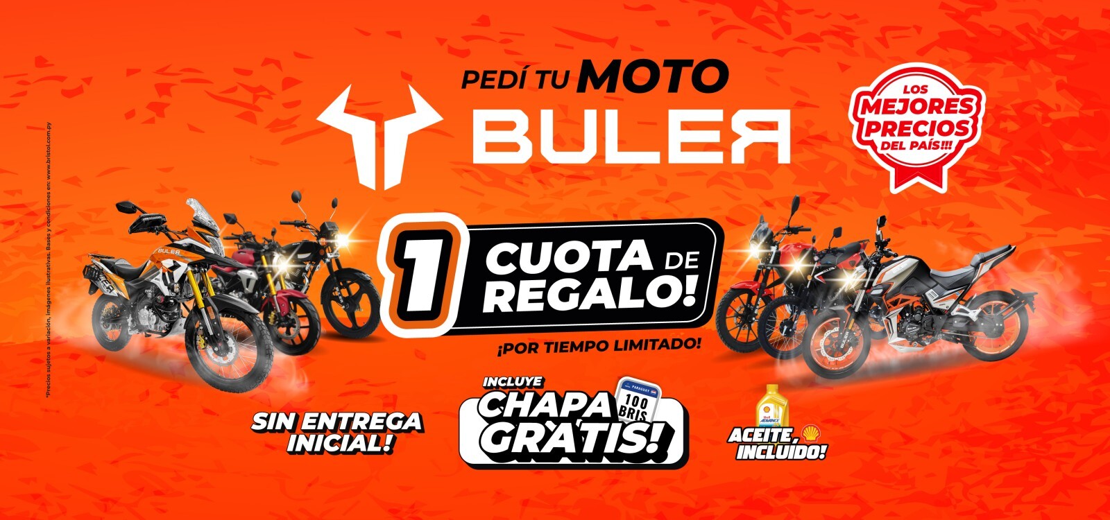 chapa gratis cuota de regalo buler