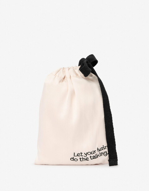Complementos de Cosmética Funda De Almohada De Satén - Blanco Nacarado/perlado