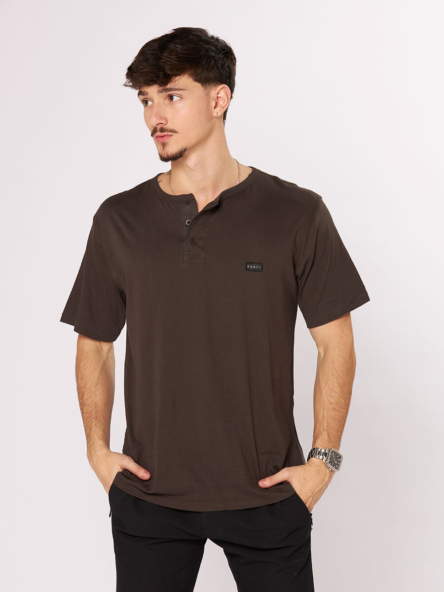 T-SHIRT MADERO RUSTY - Gris Oscuro 