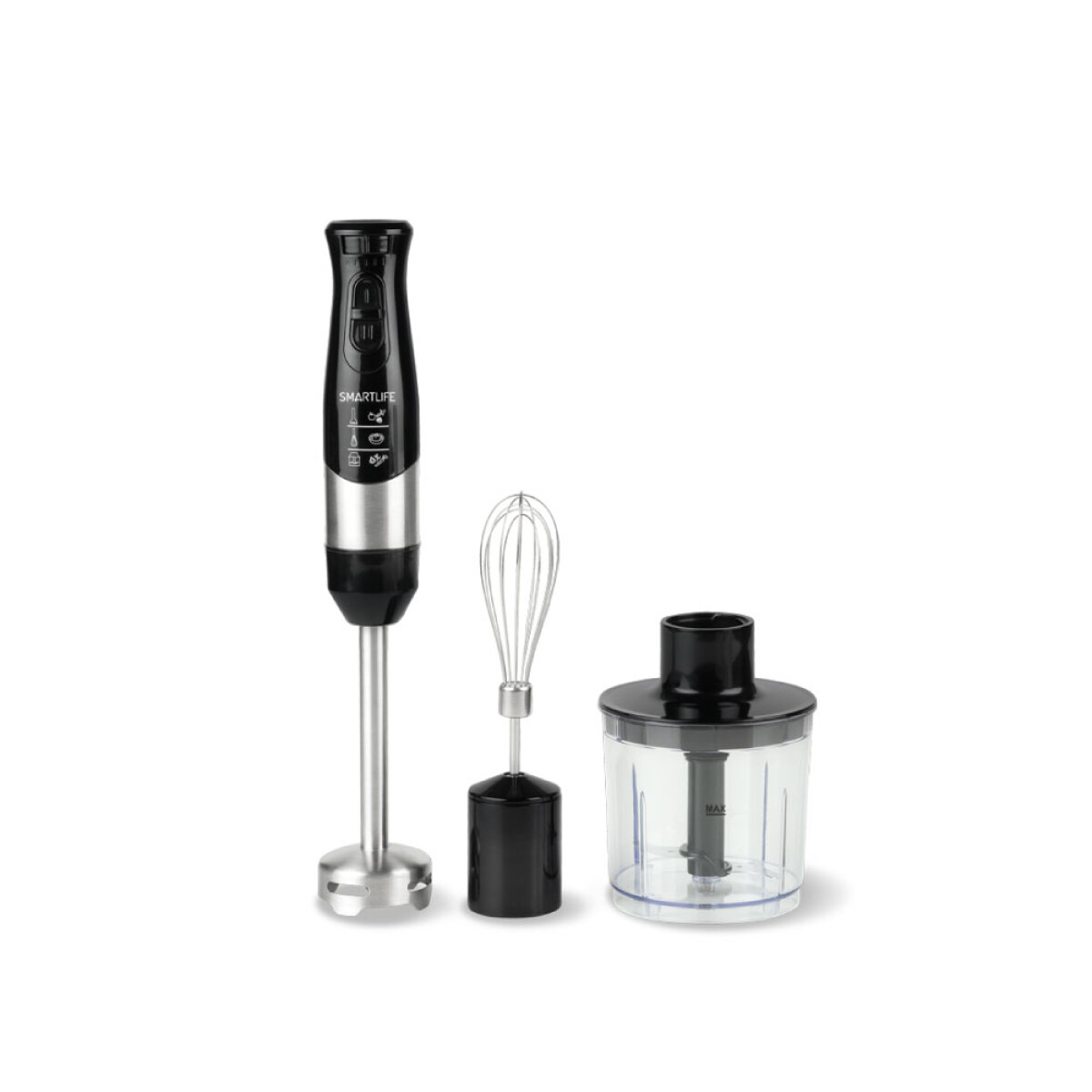 Mixer Negro con Accesorios SMARTLIFE SL-HB6029 