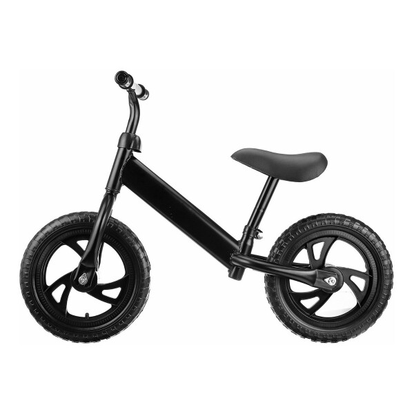 Bicicleta De Metal Sin Pedales P/ Niños Ruedas Calidad Variante Color Negro