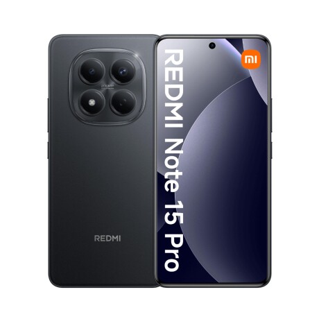CEL XIAOMI REDMI NOTE 15 PRO 5G 8GB 256GB XIAOMI Redmi Note 15 Pro 5G 6,83' 256GB 8GB RAM Cámara 200Mpx - Black