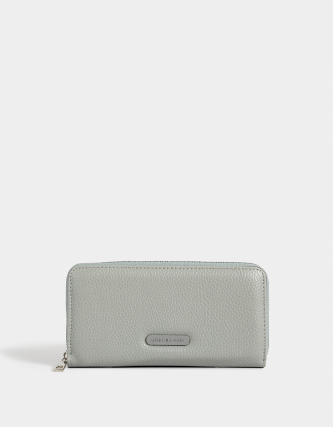 Ficheros Clasico Billetera Fichero Rectangular - Azul Celeste
