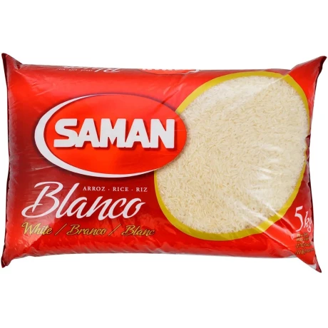 ARROZ SAMAN BLANCO 5K (BOLSA ROJA) ARROZ SAMAN BLANCO 5K (BOLSA ROJA)