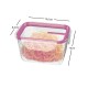 Pote con traba 537 ml ROSADO