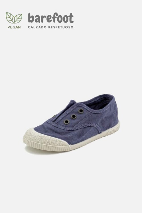 Zapatilla inglesa barefoot azul Azul