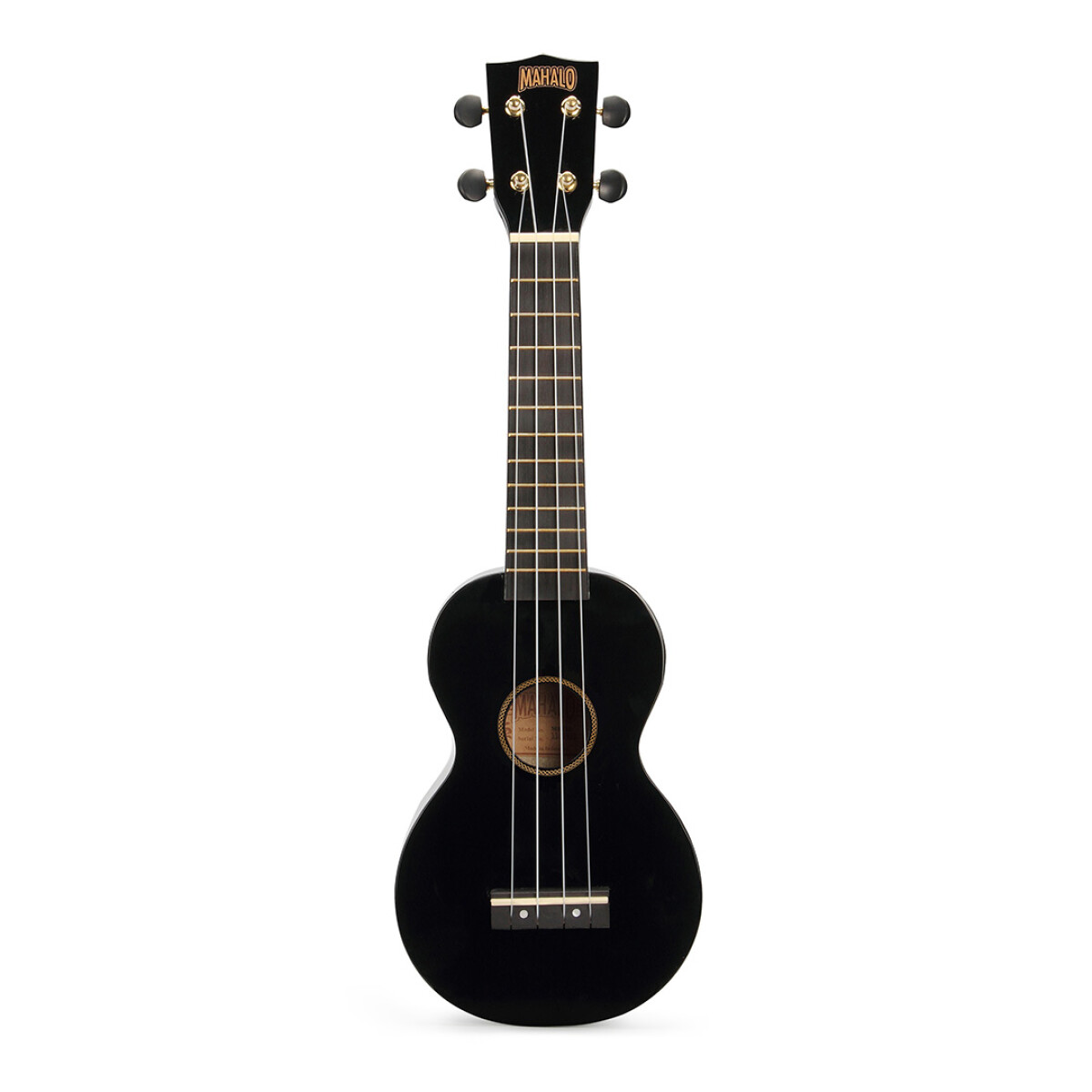 UKELELE MAHALO MR1 RAINBOW NEGRO CON FUNDA 