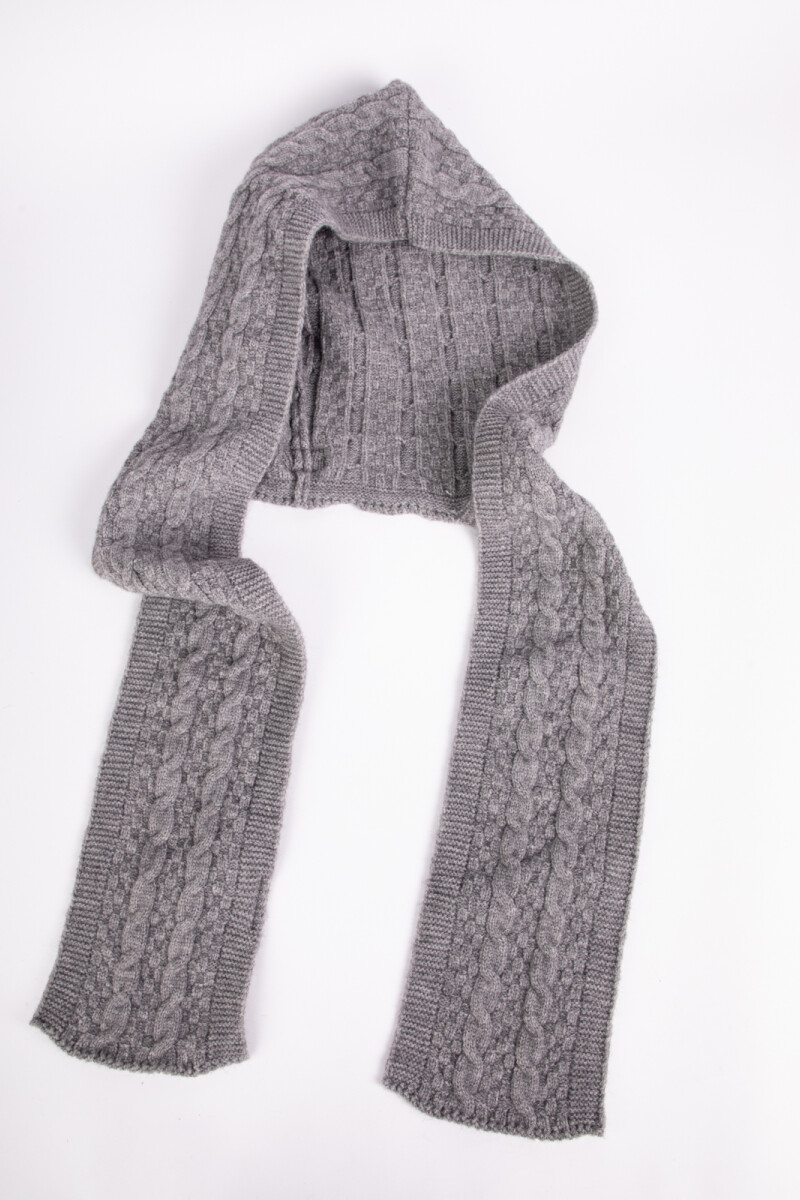 GORRO DOUBLE Gris Melange