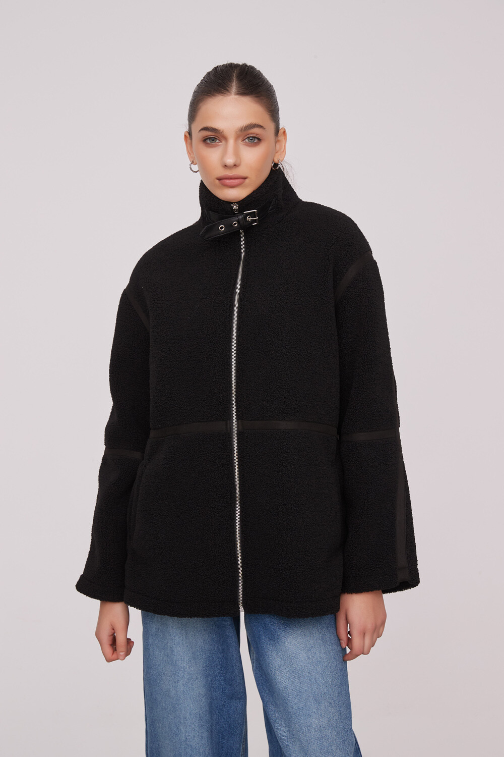 Campera Olivita Negro