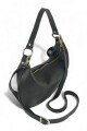 Cartera de mujer cuero 100 % Cartera Bandolera 100% Cuero Negro