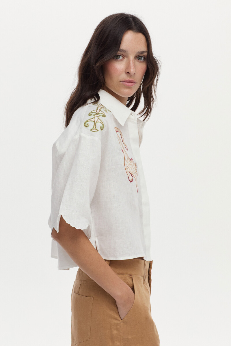 Camisa Zahara Blanco
