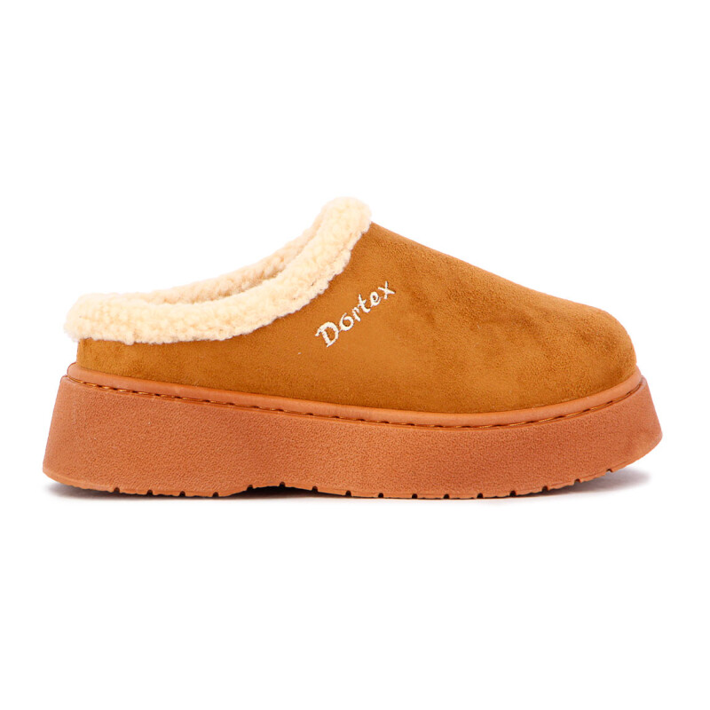 Zueco Dortex Mujer Camel