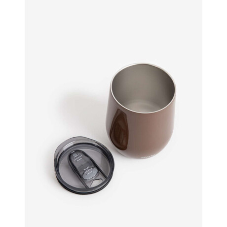 Vaso De Café 350 Ml Con Estampa Efecto Glossy Combinacion Bicolor