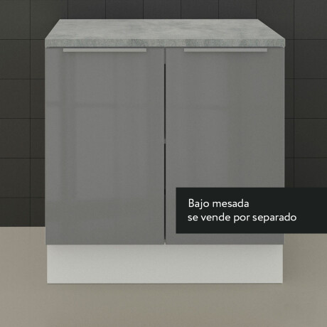 MESADA TAPA PARA COCINA 80 CM MDP BLANCO LUX