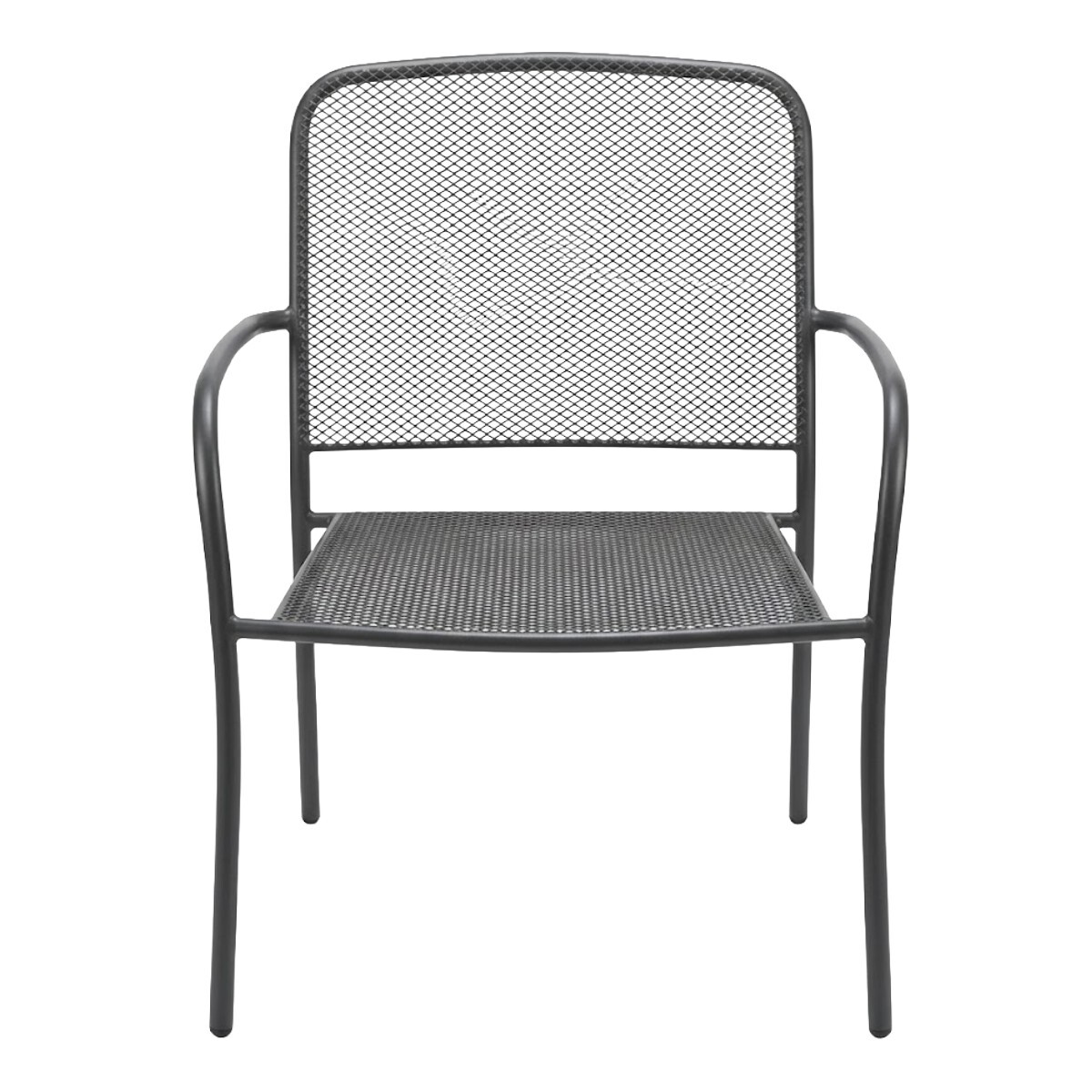SILLA METAL GRIS OSC 68X70X82CM 