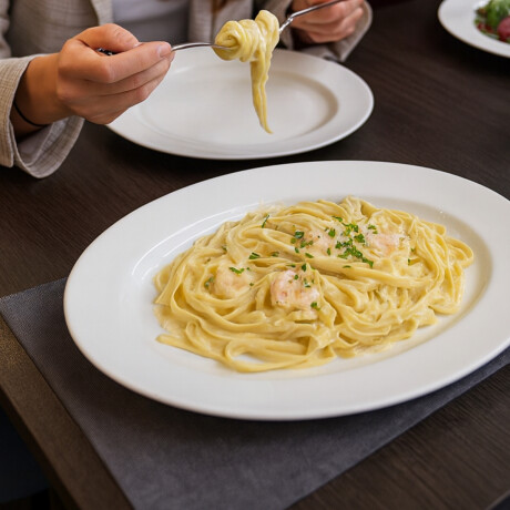 Fuente Oval Llana Actualite 25x19 cm Blanco Porcelana Corona Fuente Oval Llana Actualite 25x19 cm Blanco Porcelana Corona