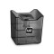 Dispensador de detergente porta esponja 500 ml NEGRO
