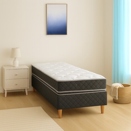 Sommier 1 Plaza Maxx firme 78x188x26 cm S/C