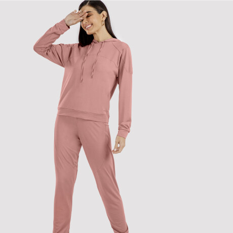 Conjunto Campera y Pantalón Rosa