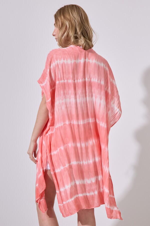 Kimono Tie Dye CORAL