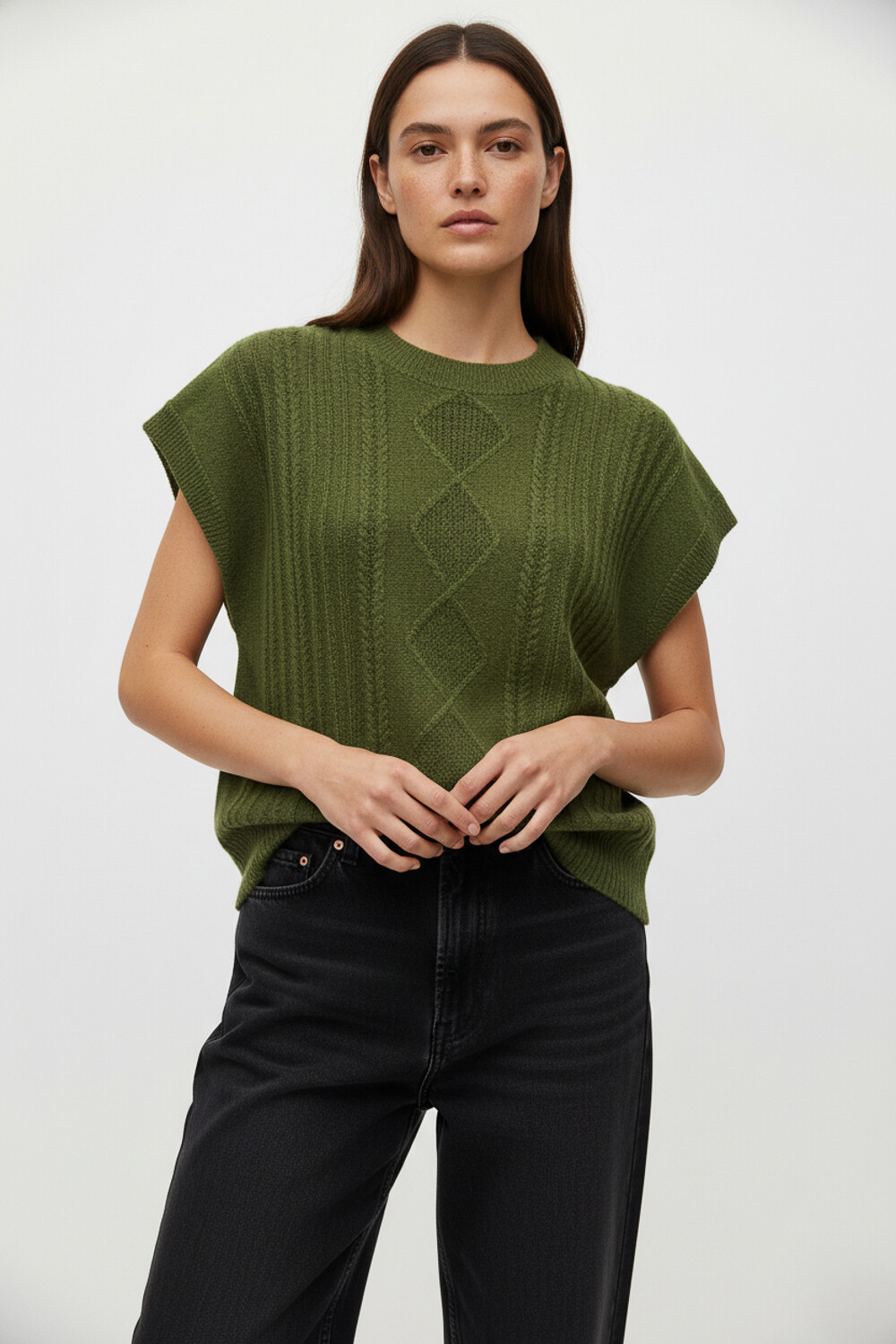 Chaleco Gian Verde Oliva