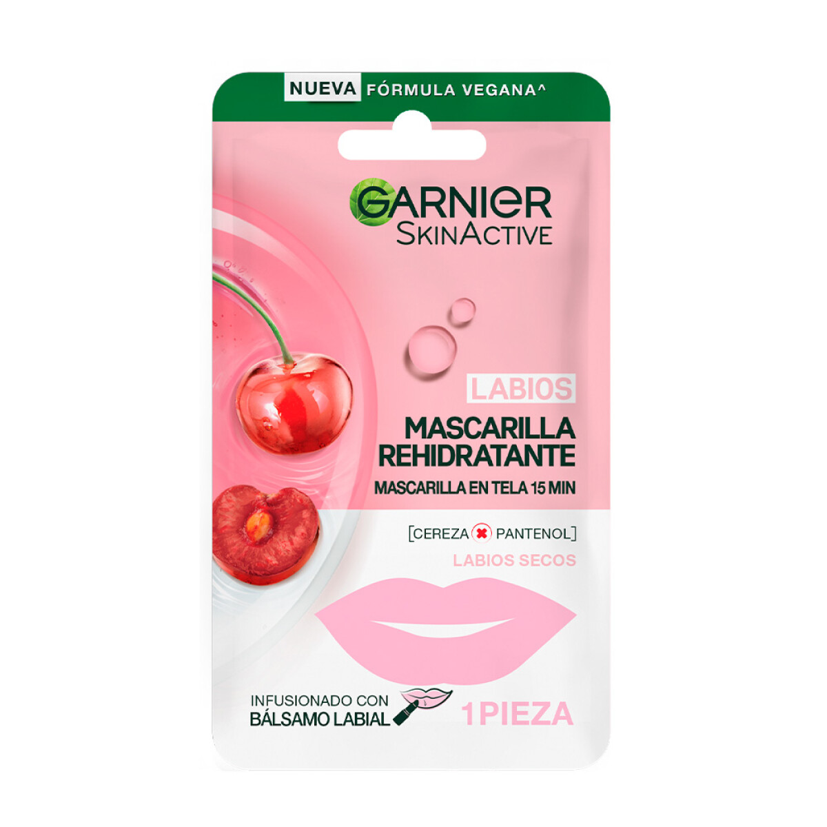Garnier Mascarilla Hydra Bomb Lip Mask Cherry Hz 