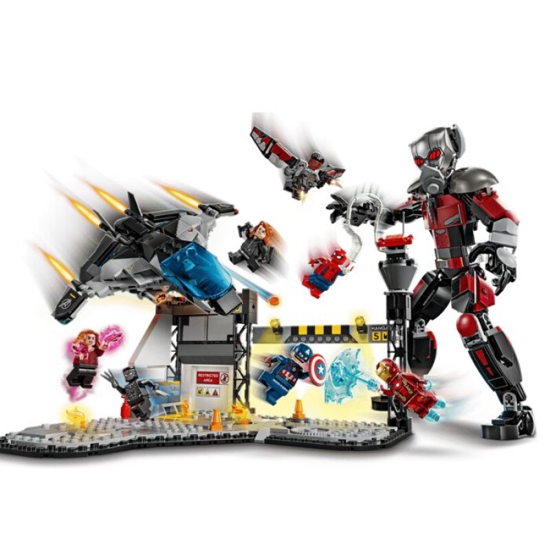 LEGO® Marvel Captain America: Civil War – Batalla de Acción LEGO® Marvel Captain America: Civil War – Batalla de Acción