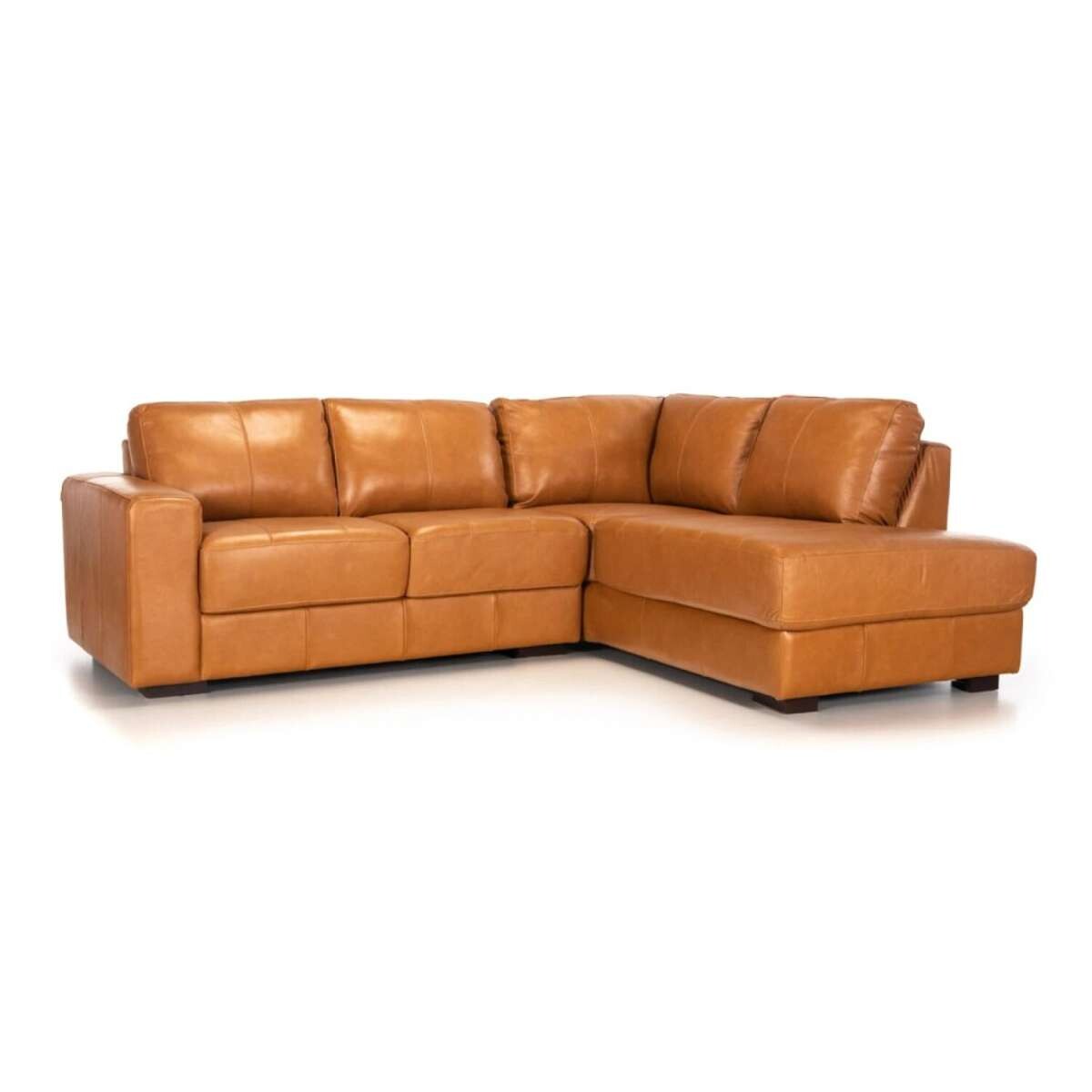 Sillon Lux 3 Cuerpos - Camel - Chaise Izquierdo 