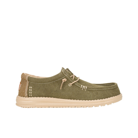 Zapatos Hey Dude Wally Workwear Verde