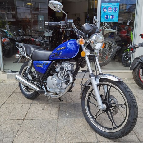 Suzuki GN125F Azul