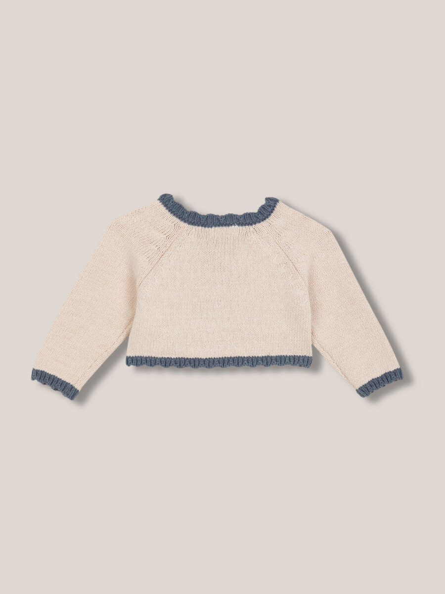 Chaqueta De Punto Piedra