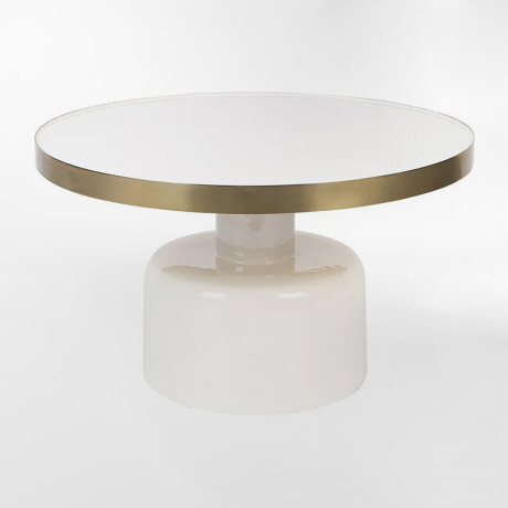 Mesa de centro GLAM Blanco - UNICO