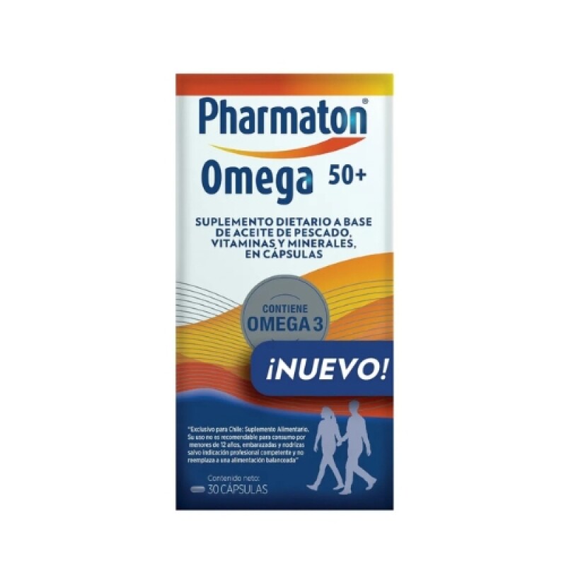 PHARMATON OMEGA 3 +50 30 CAPSULAS PHARMATON OMEGA 3 +50 30 CAPSULAS