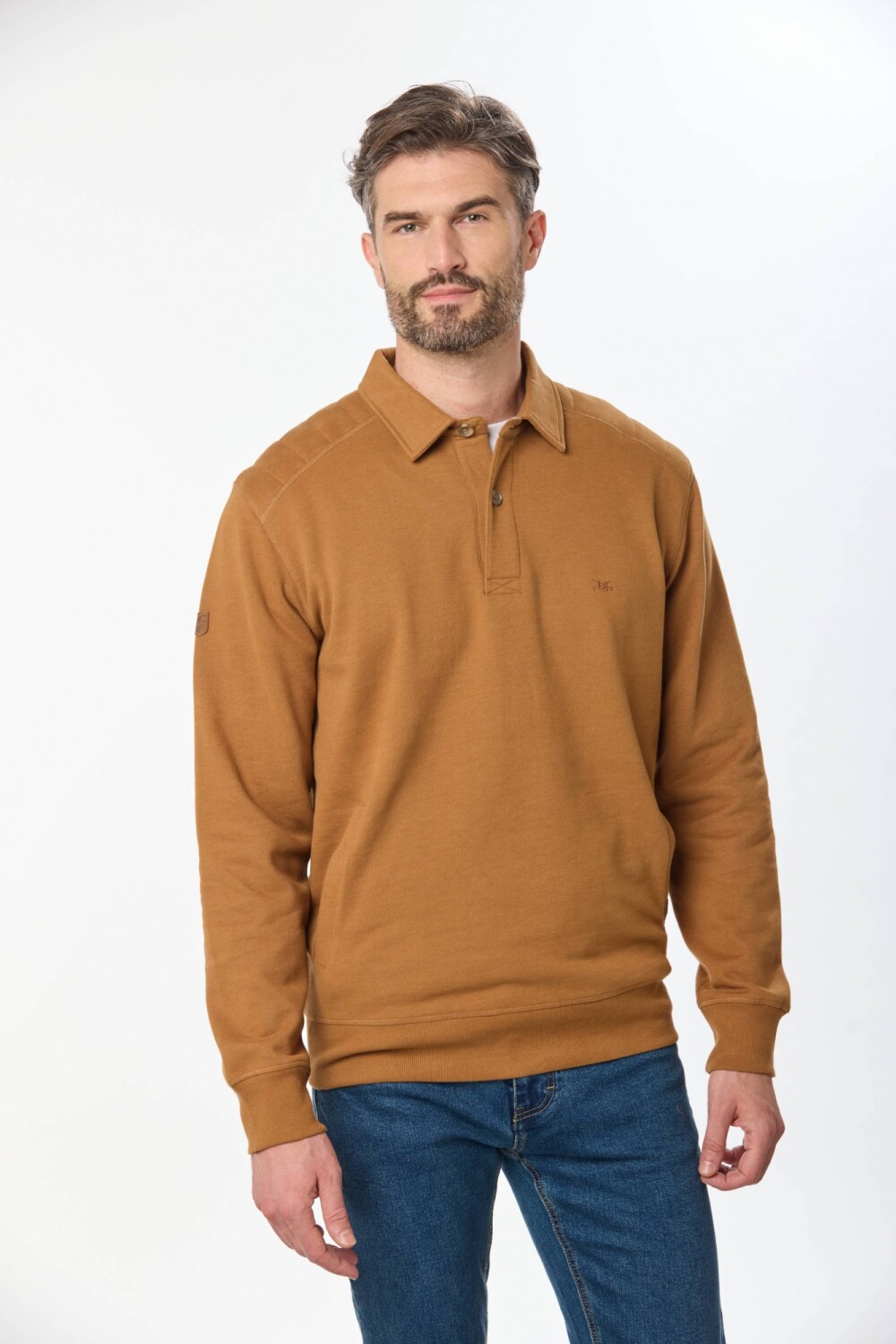 POLO DE FELPA Mostaza