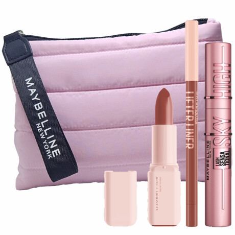 Pack Maybelline New York Sky High + Labial Slip On Serum Maybe It’s Intense + Lápiz Lifter Liner N°03 Pack Maybelline New York Sky High + Labial Slip On Serum Maybe It’s Intense + Lápiz Lifter Liner N°03