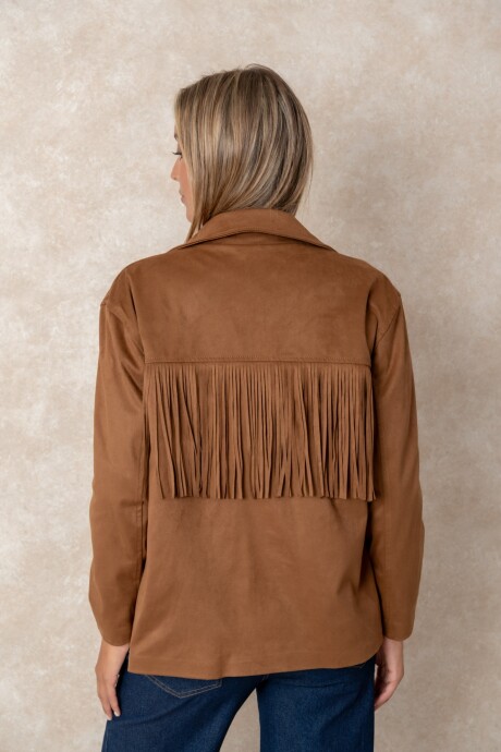 CHAQUETA CRETA Tostado