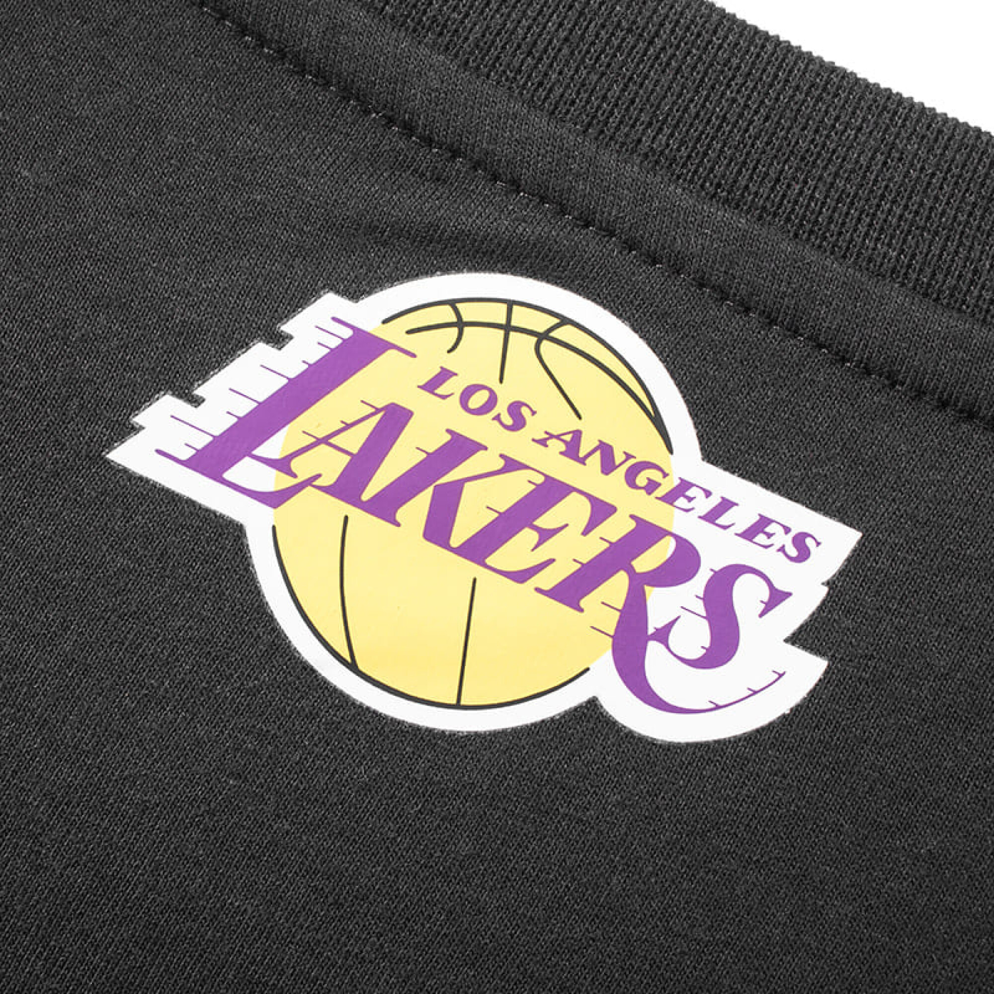 Remera NBA Los Angeles Lakers de Hombre NBATS523218 BK2 Negro