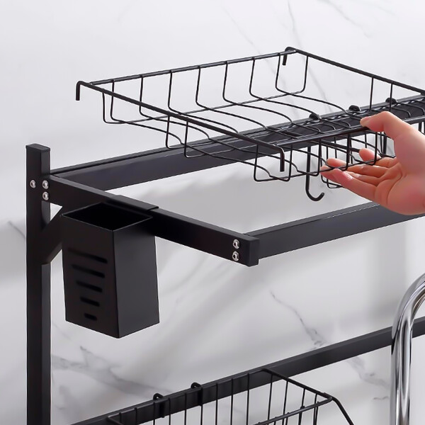 Escurridor Platos Seca Trastes 65 Cm Rack Acero Inoxidable Fregadero Cocina Imback Escurridor Platos Seca Trastes 65 Cm Rack Acero Inoxidable Fregadero Cocina Imback
