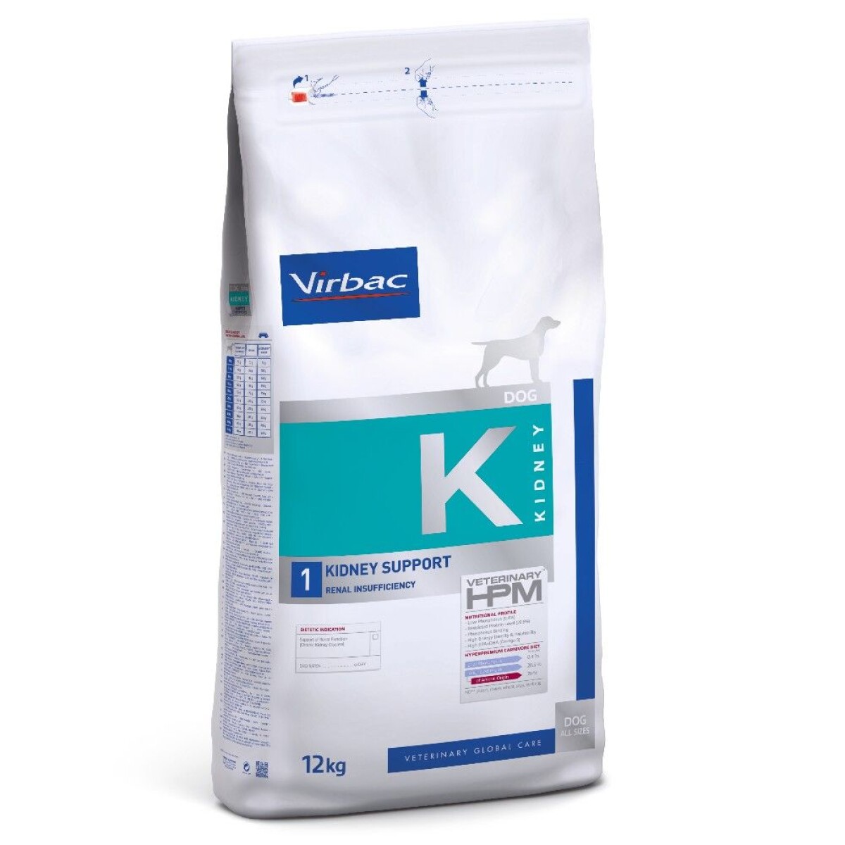 Virbac Dog Kidney Support 12kg | Apoyo a la Salud Renal 