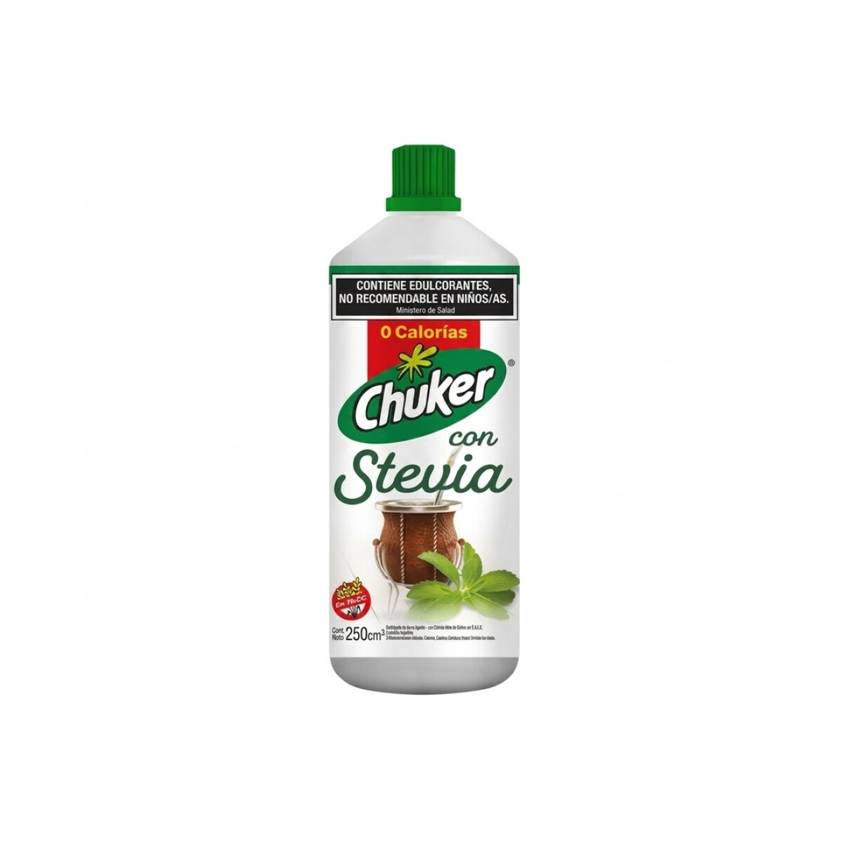 CHUKER STEVIA 250ML 