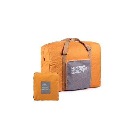 Bolso Plegable Make Memorable Moments Naranja